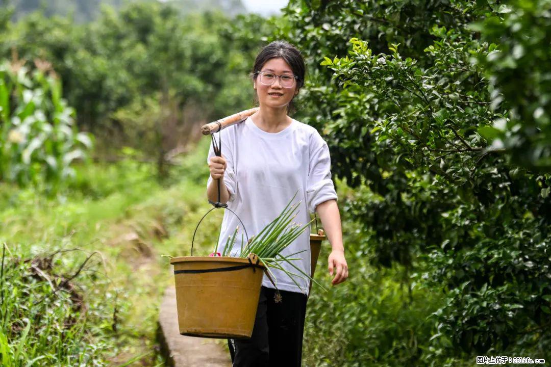 全网追的“扁担女孩”,找了一份暑假工,时薪12元 - 宁德生活资讯 - 宁德28生活网 nd.28life.com